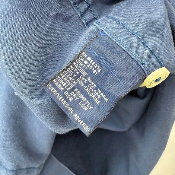 Vintage men's Tommy Hilfiger 90s logo button up long‎ sleeve size large - Picture 7 of 10